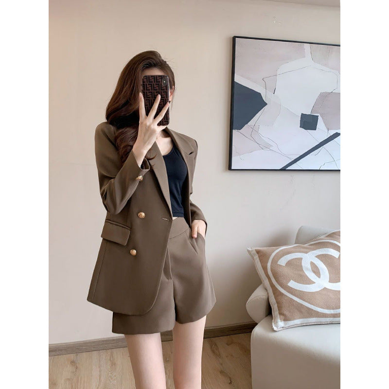 Women’s Casual Wide-Leg Pants Suit, 2024 Autumn New Arrival